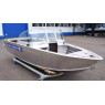 Лодка алюминиевая Wyatboat-390 DCM Увеличенный борт